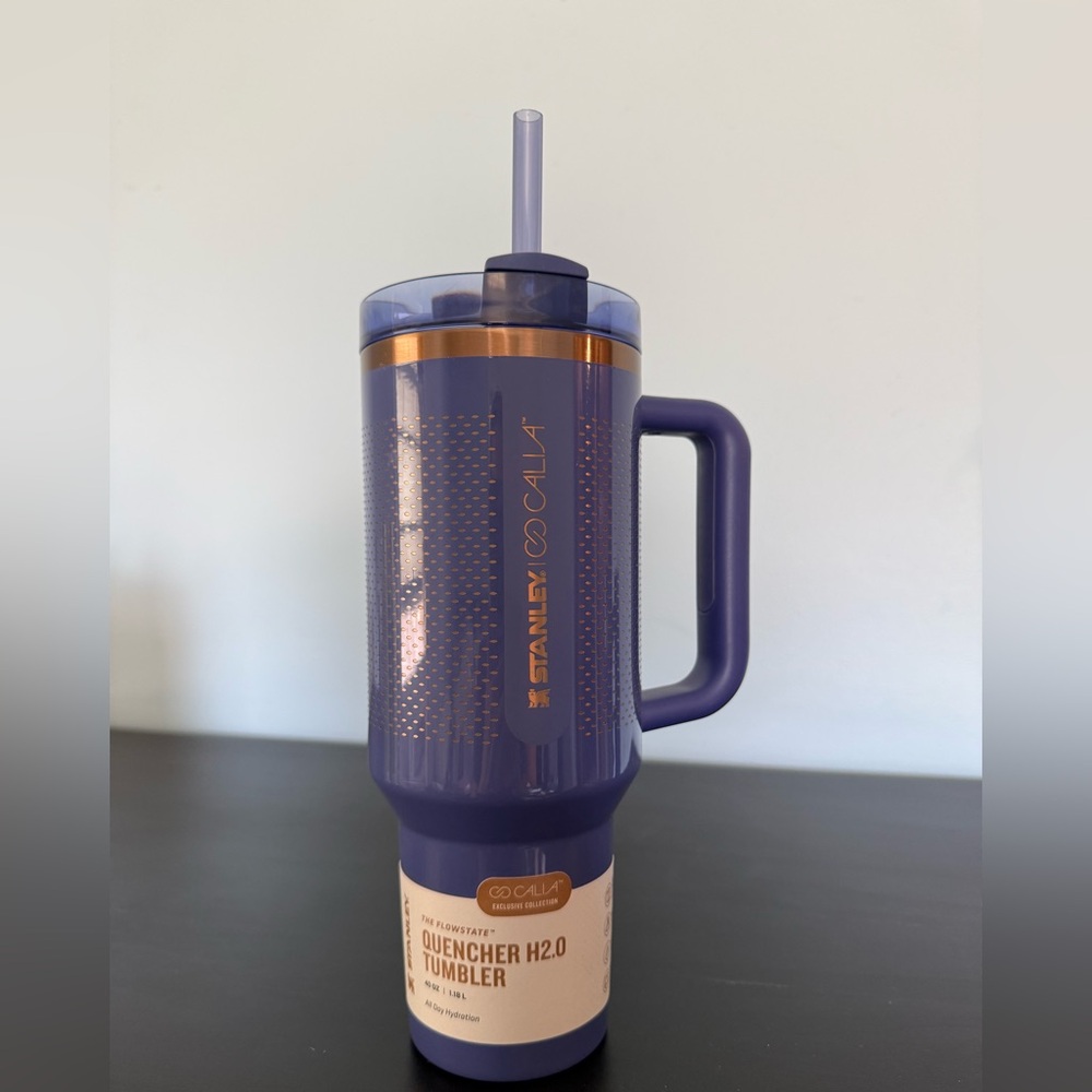 Stanley Quencher H2.0 Tumbler + Calia: Skipper Blue, 40oz NEW